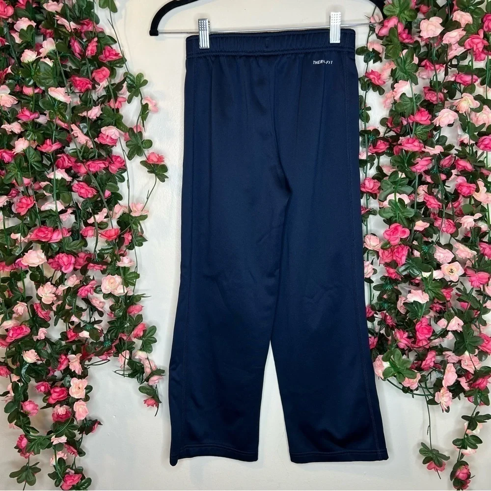 Nike Boys Medium Navy Blue Sweatpants Outdoor Fitness Play Gym Casual